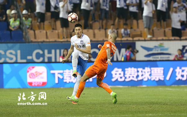 开云体育中国-天津泰达主场惨败山东鲁能，降入降级区的简单介绍