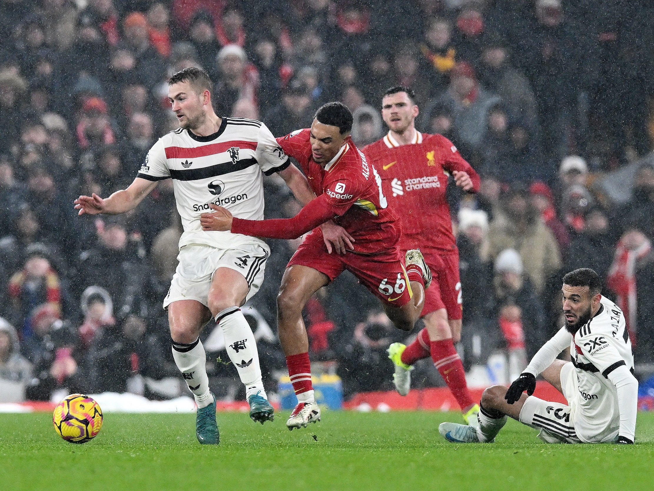 利物浦客场-逆转曼联，占据联赛第二的简单介绍