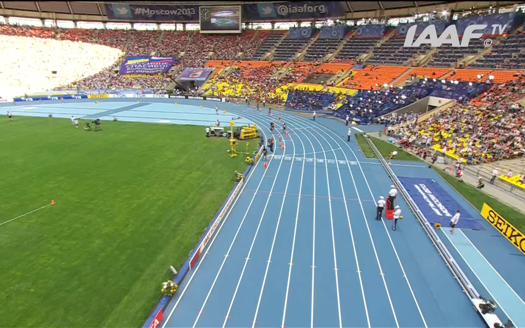 田径女子米决赛:牙买加选手夺冠 田径女子米决赛:牙买加选手夺冠